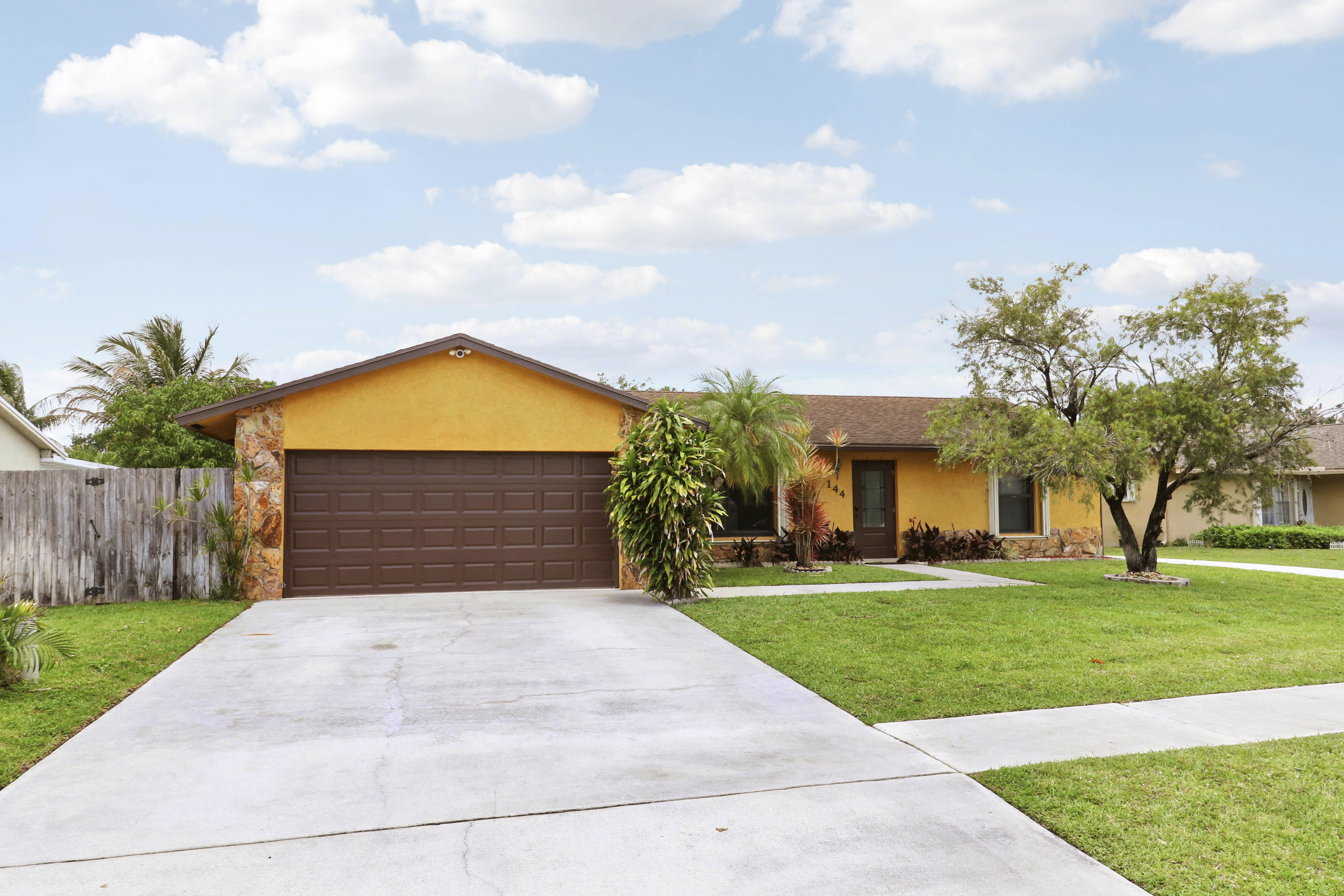 New Listing!  Royal Palm Beach Home with water views and no HOA!