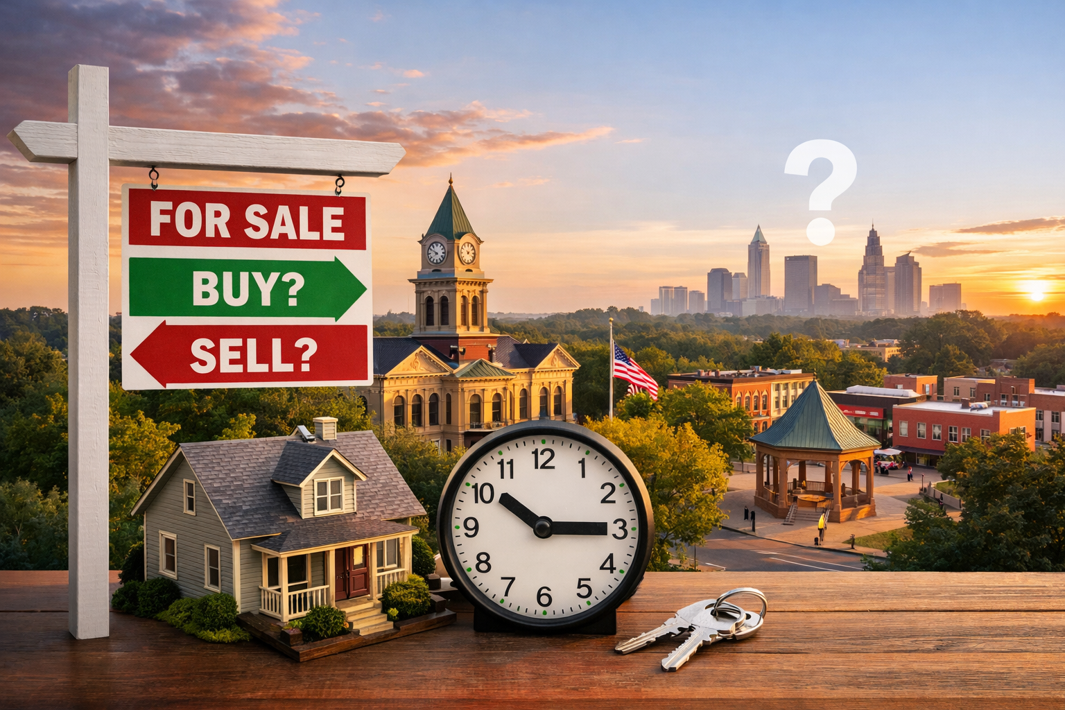Waiting for the Right Time to Buy or Sell a Home in Medina, Ohio