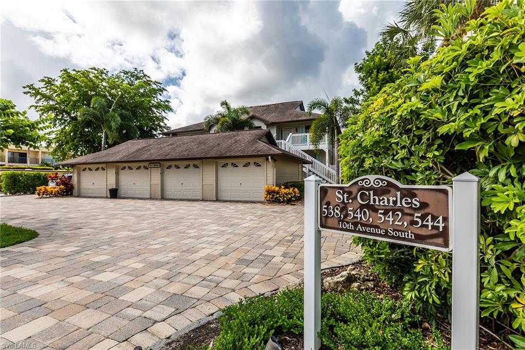 St Charles Olde Naples low-rise condominium building view
