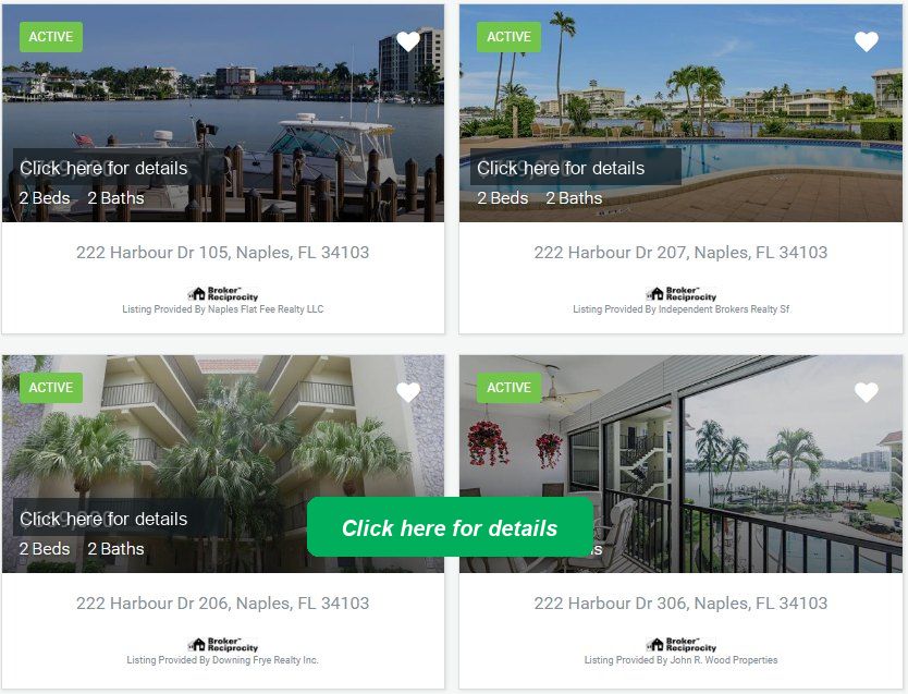 Commodore Club condos for sale in The Moorings Naples Florida