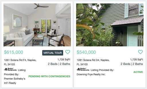 Search Bent Pines Villas Properties Homes for sale in Bent Pines Villas Naples FL