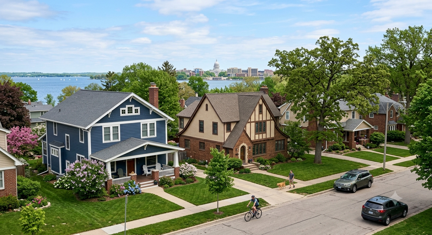Dane County WI Homes Sold from $400K to $600K: July 2026 vs. July 2025