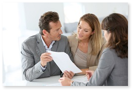 Couple with Mortgage Papers