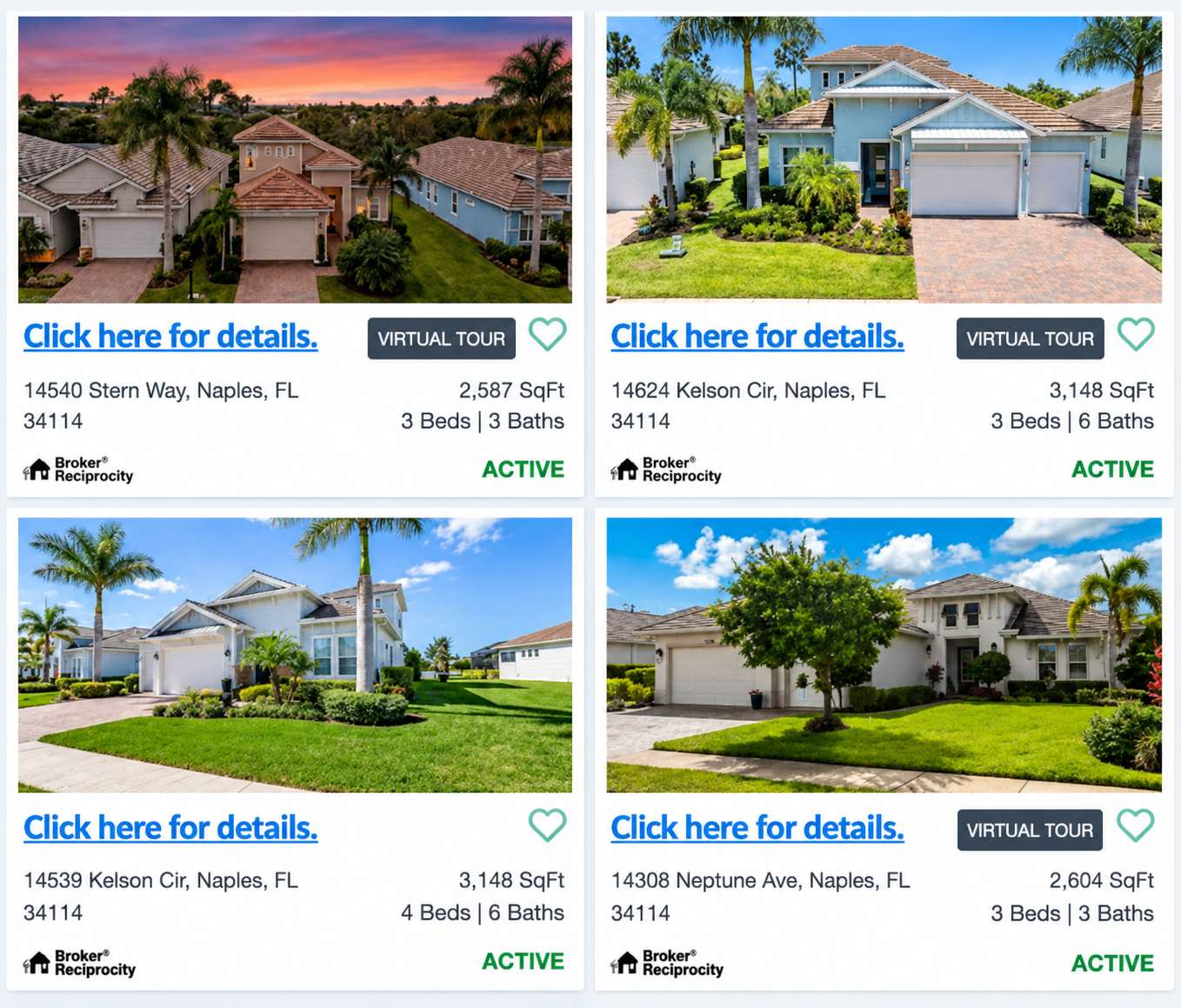 Halfmoon Point homes for sale in Naples Reserve Naples Florida