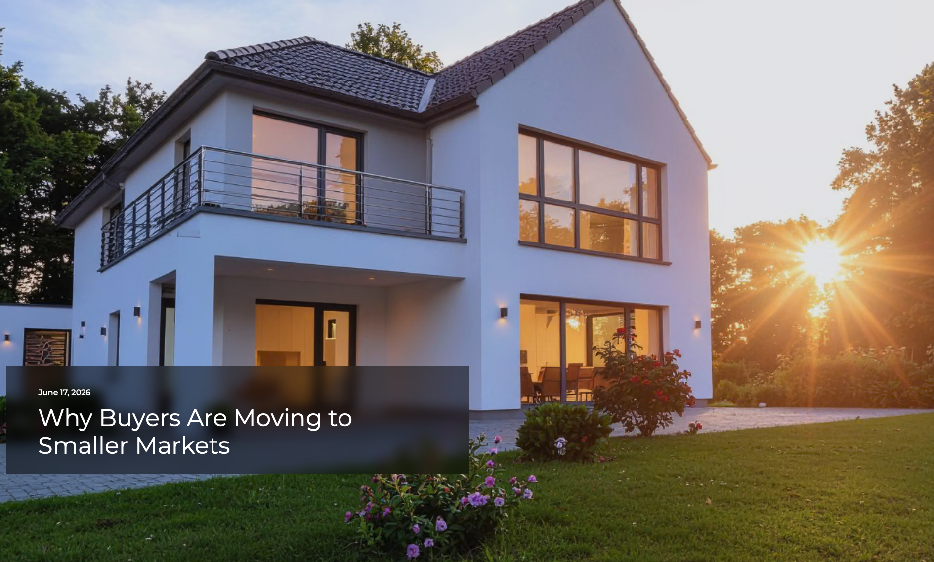 Why Buyers Are Moving to Smaller Markets