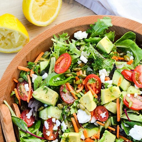 Dava's Salad: Bright Salad Mix 