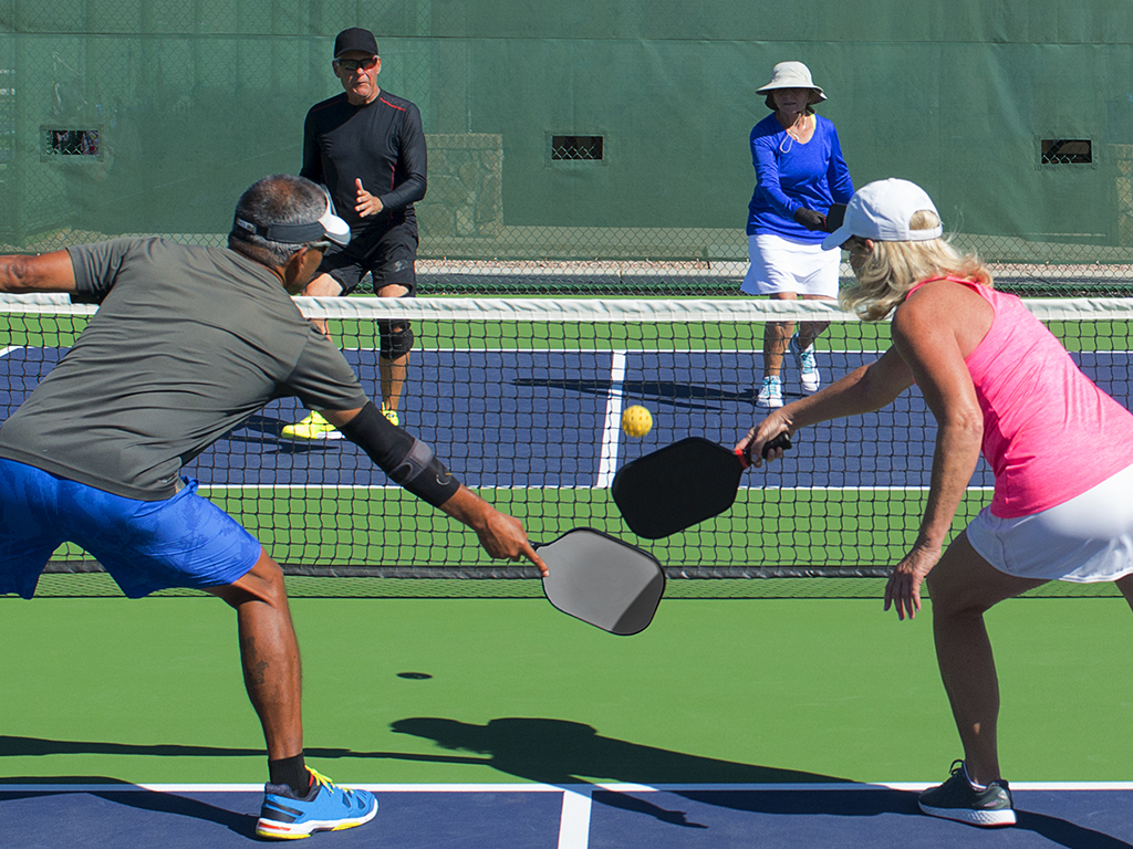 Pickleball courts at The Isles of Collier Preserve, Naples, FL