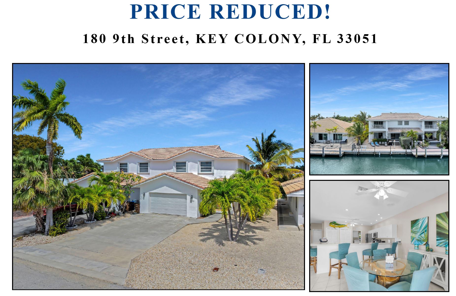 Price Reduced: Waterfront Living in Key Colony Beach