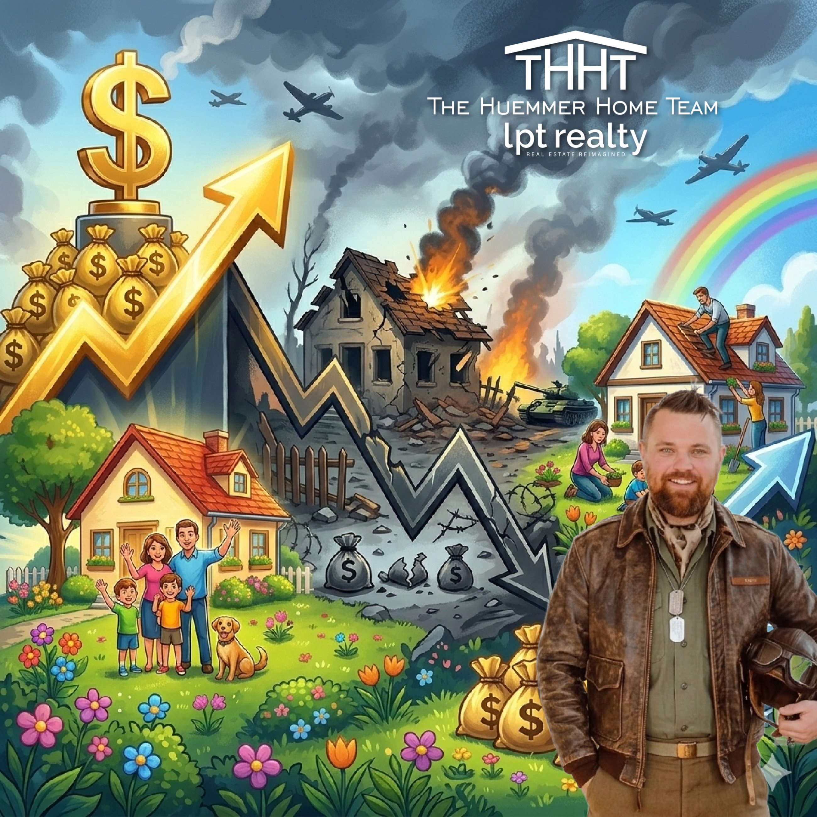 Home Values During Wartime: What History Can Teach Us About the Housing Market