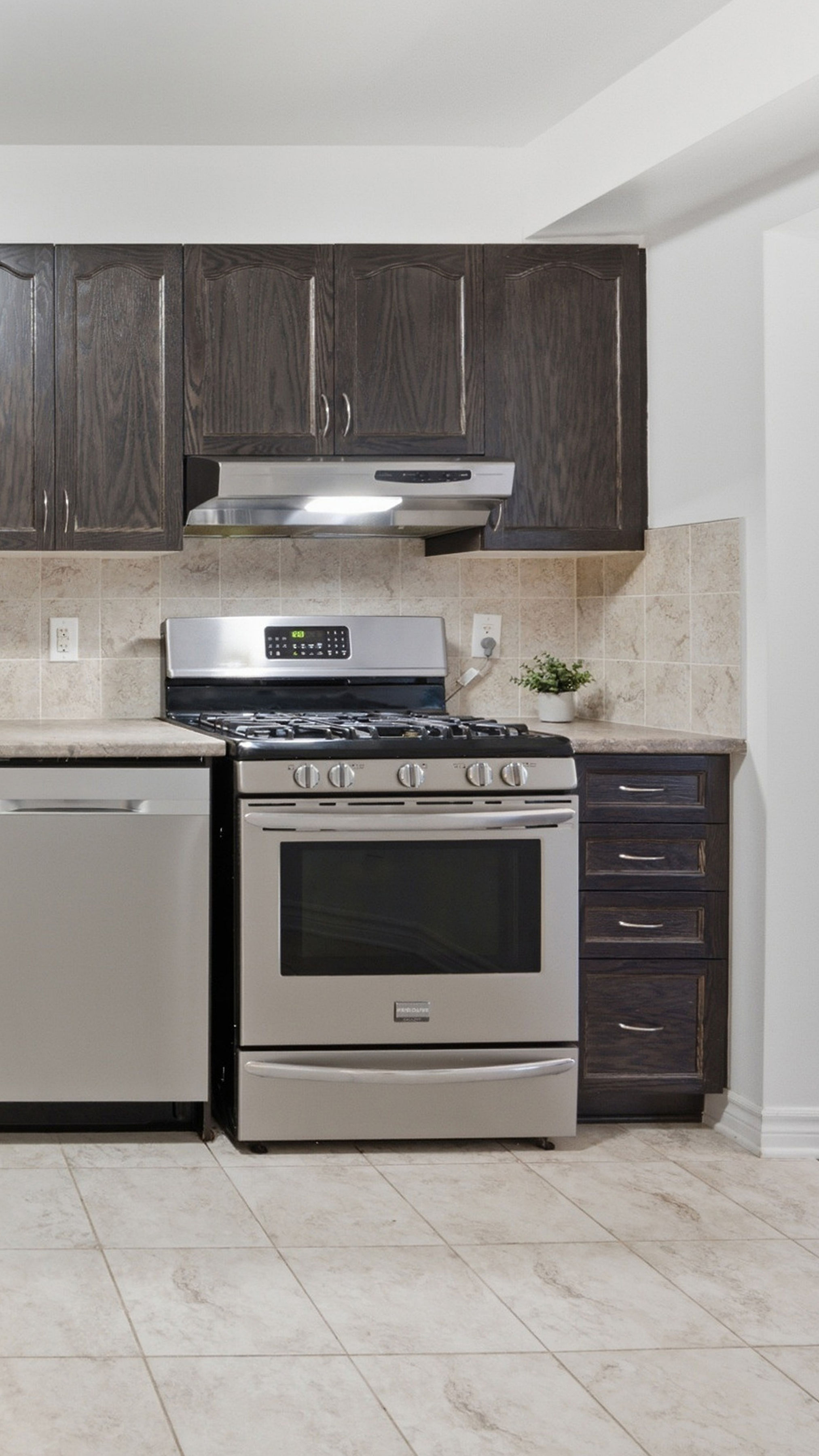 Gas range and stainless steel appliances at 607 Petrichor Crescent