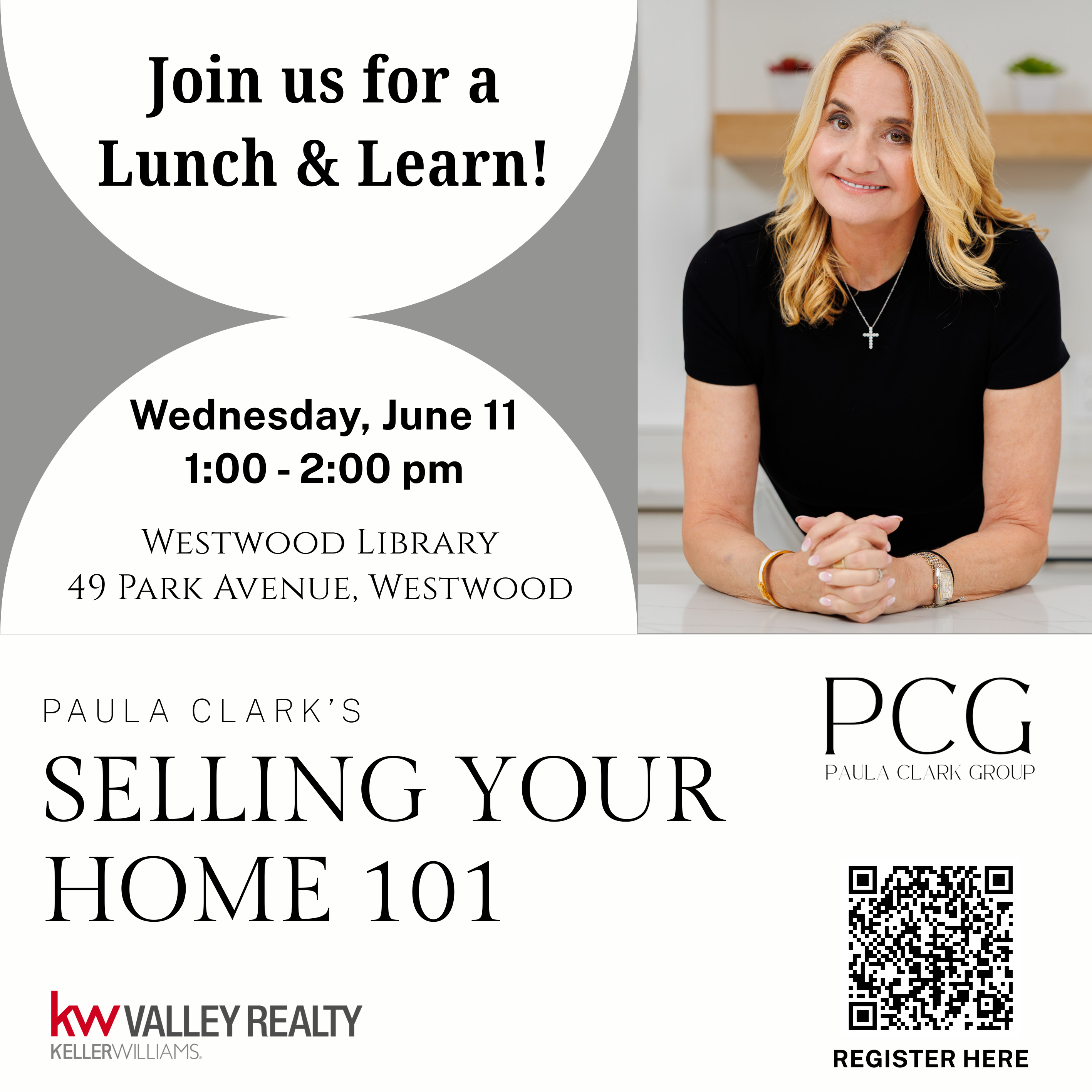 Lunch & Learn:  Selling Your Home 101 at the Westwood Public Library
