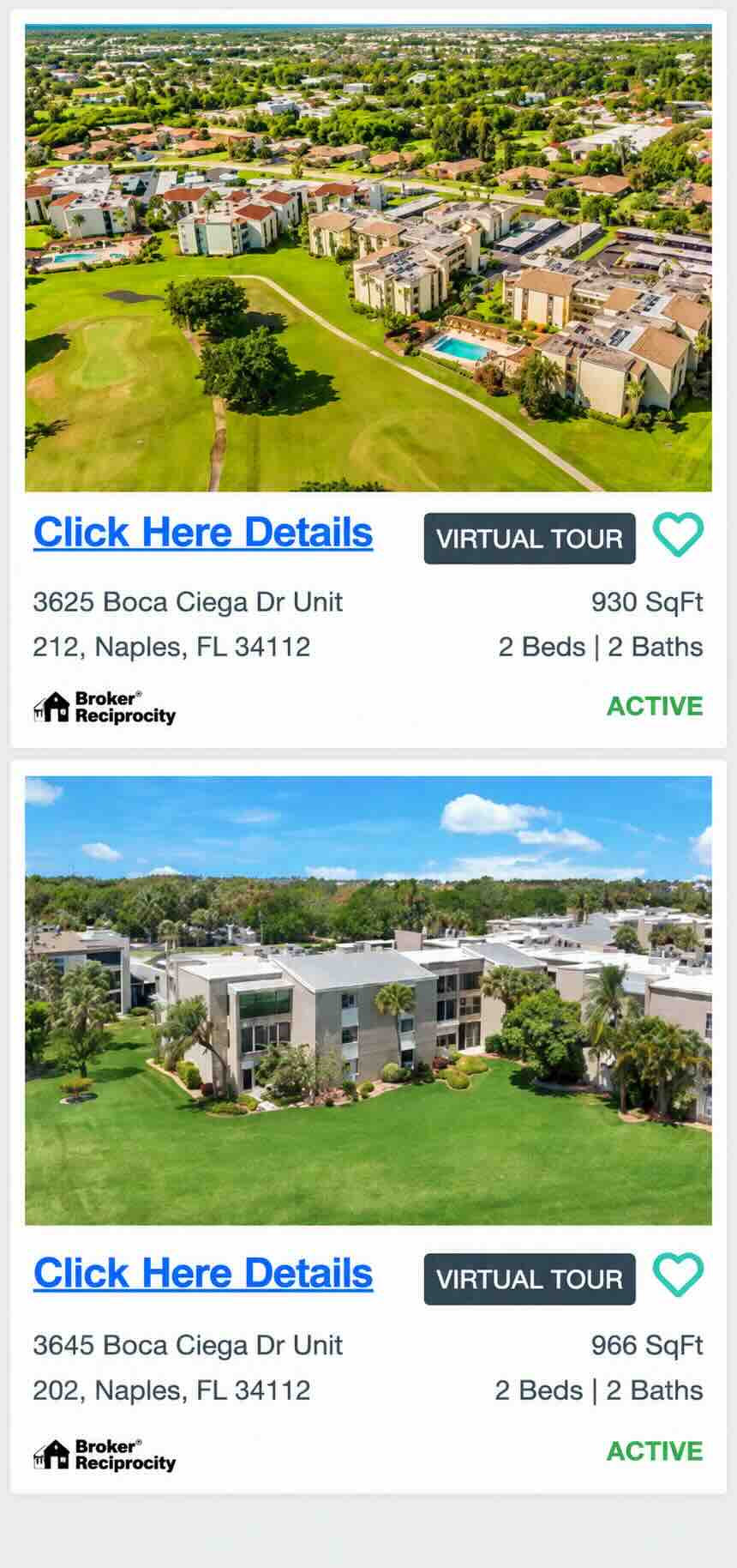 Lakewood Naples Florida villas and condos for sale in the 34112 ZIP code