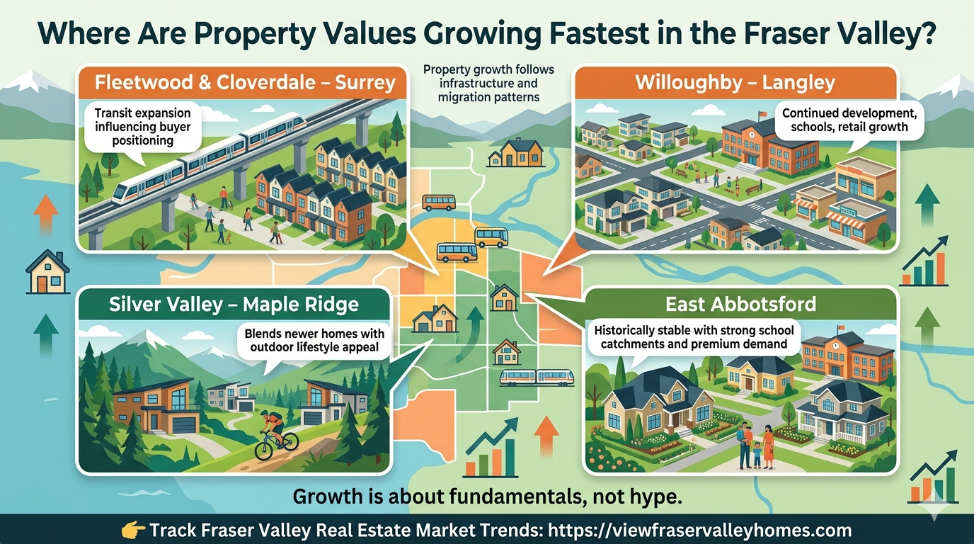Where Are Property Values Growing Fastest in the Fraser Valley?