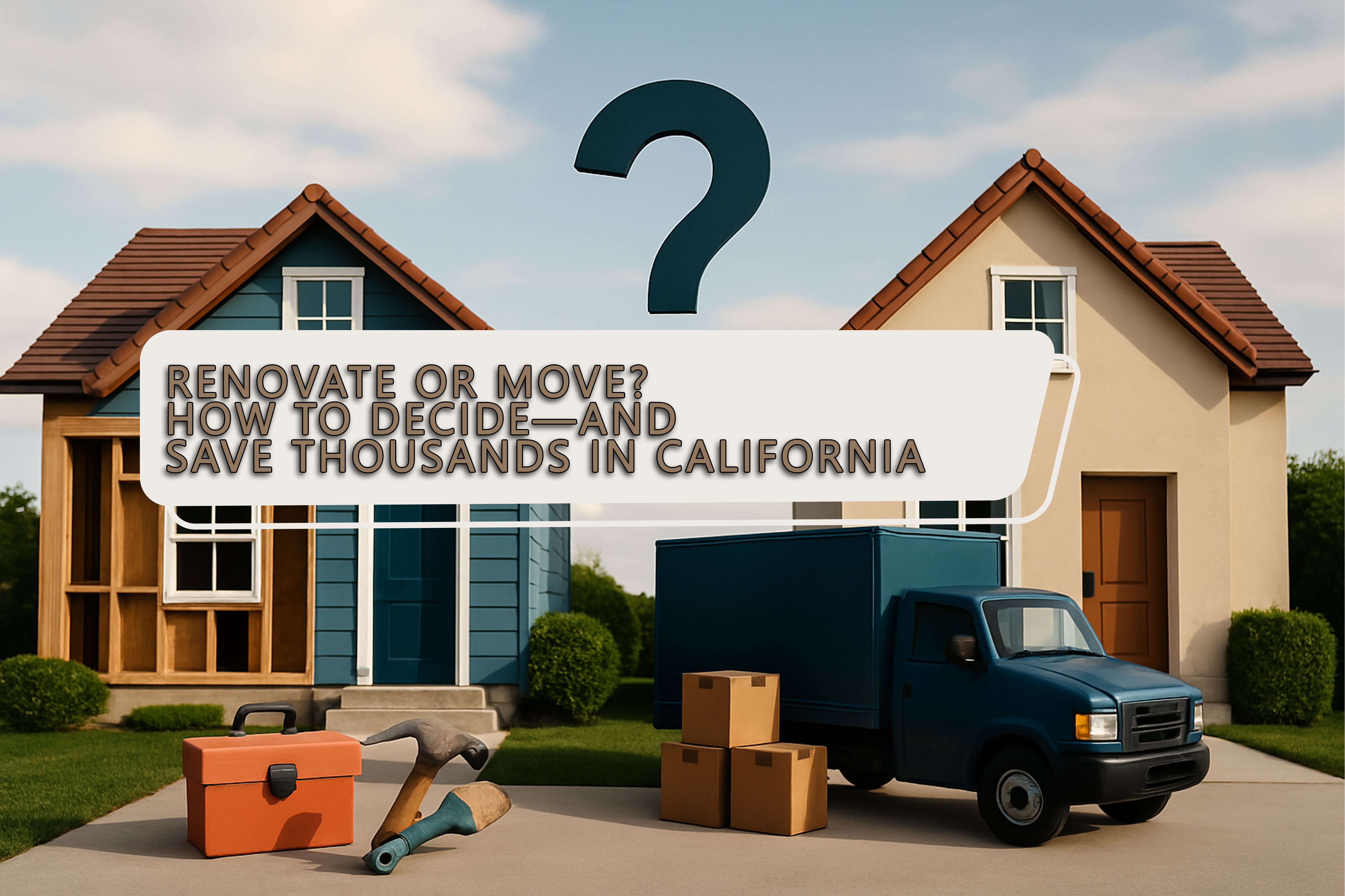  Renovate or Move? How to Decide—and Save Thousands in California