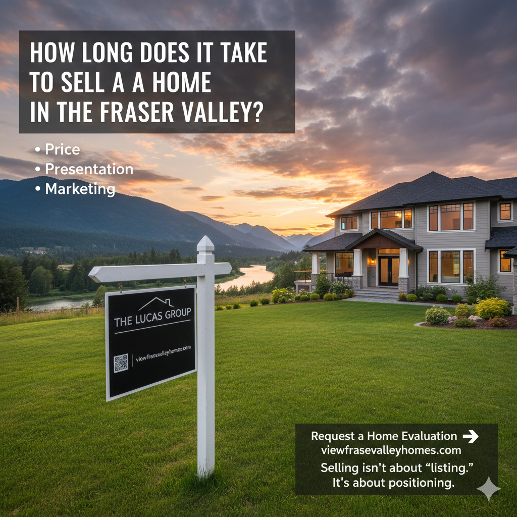 How Long Does It Take to Sell a Home in the Fraser Valley?