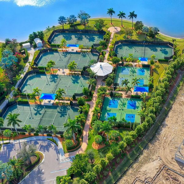 Match Point tennis and pickleball courts at Naples Reserve in Naples Florida