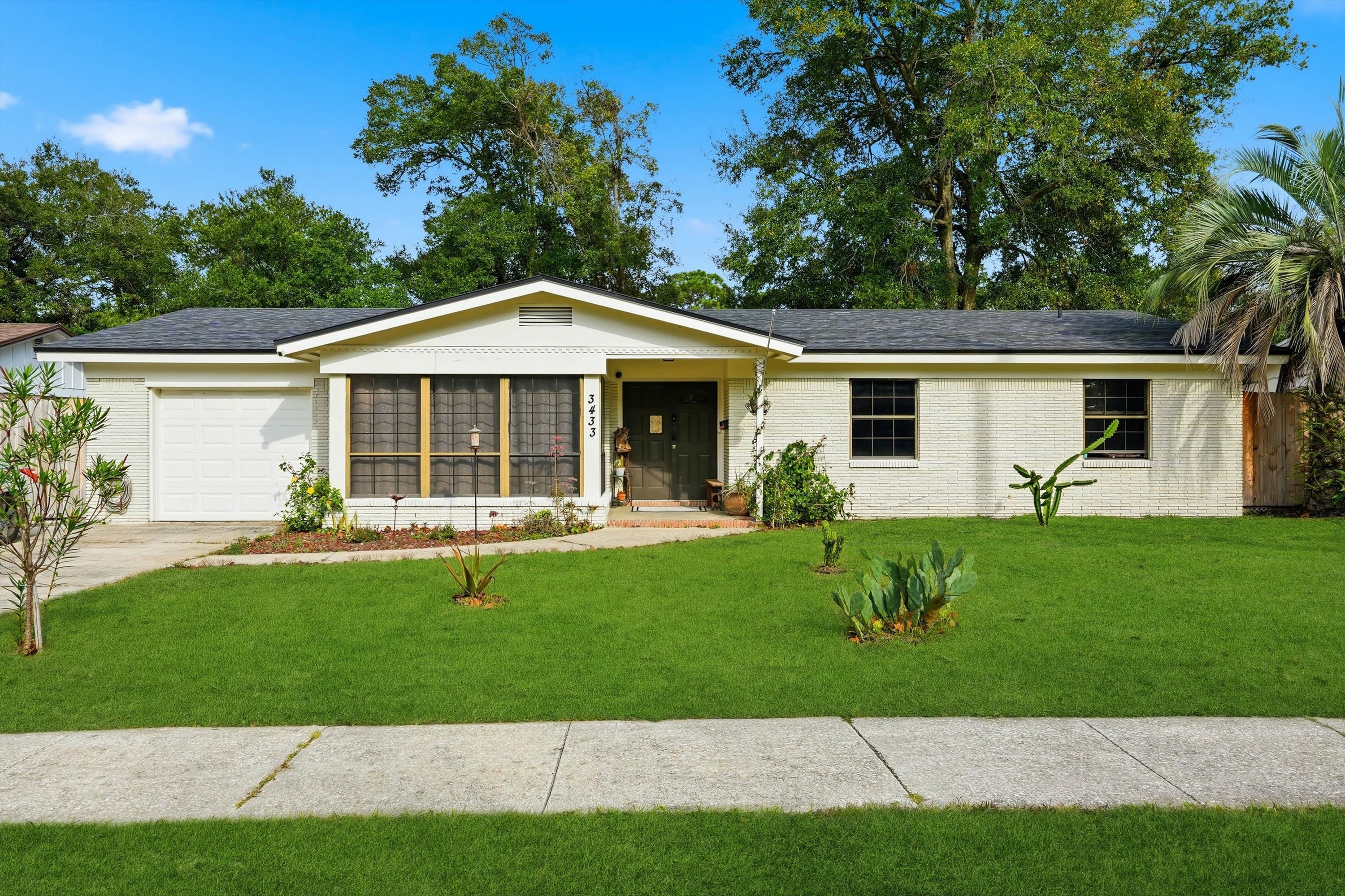 3433 JACONA Drive Jacksonville, FL 32277 - 3BR 2BA Home with 1 Car Garage on A Huge 75x115 Lot! 